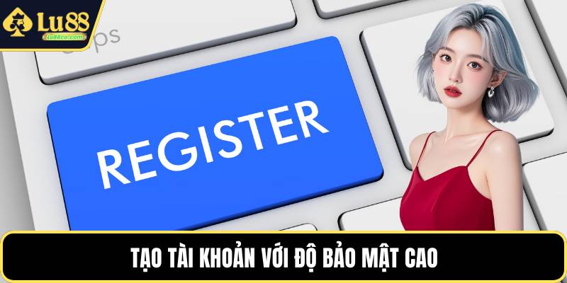 Tạo tài khoản với độ bảo mật cao