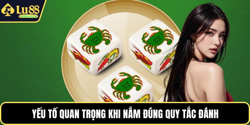 Yếu tố quan trọng khi nắm đúng quy tắc đánh